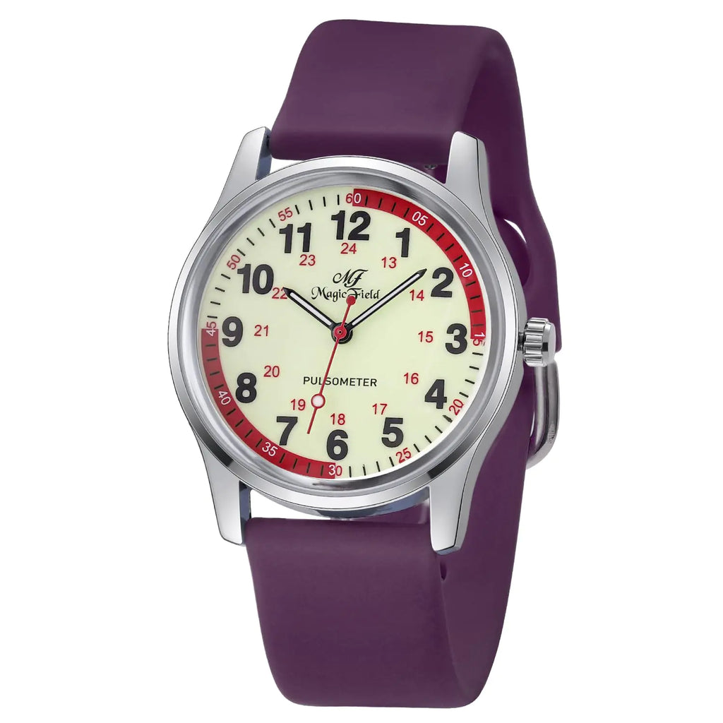 RELOJ ORDINARIO 24 HRS PURPURA
