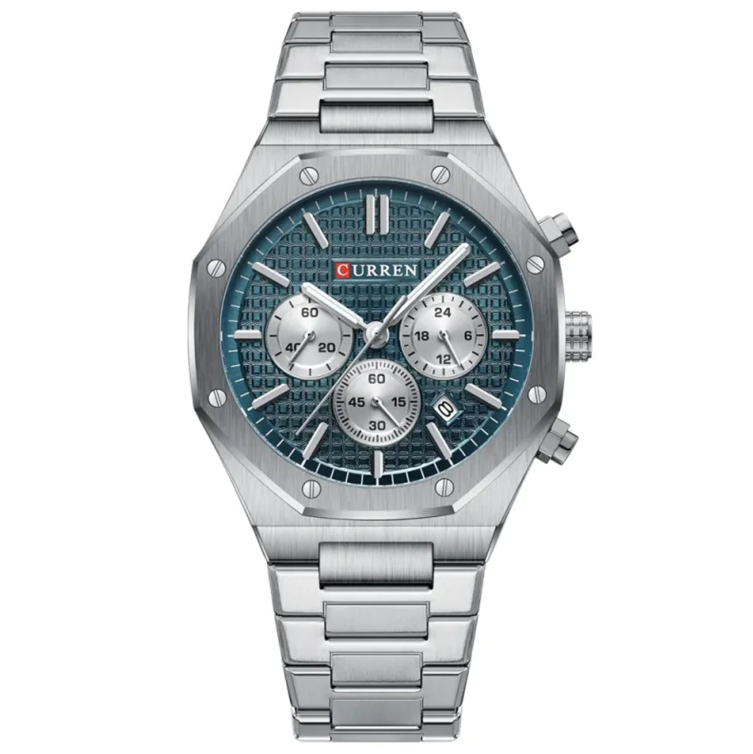 Men's Octagonal Quartz Watch