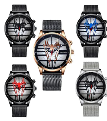 RELOJ DE CUARZO DE LUJO SPIDERMAN