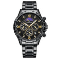 New Men's Waterproof Luminous Calendar Quartz Watch