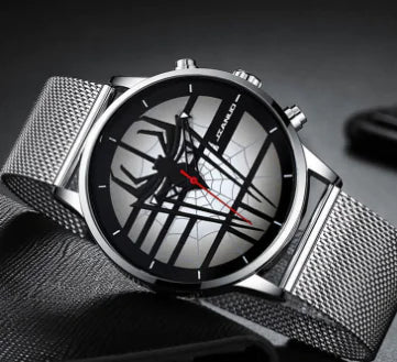 RELOJ DE CUARZO DE LUJO SPIDERMAN