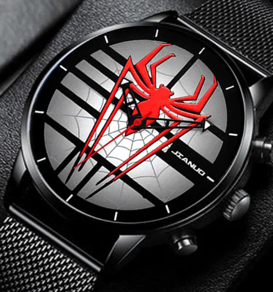RELOJ DE CUARZO DE LUJO SPIDERMAN