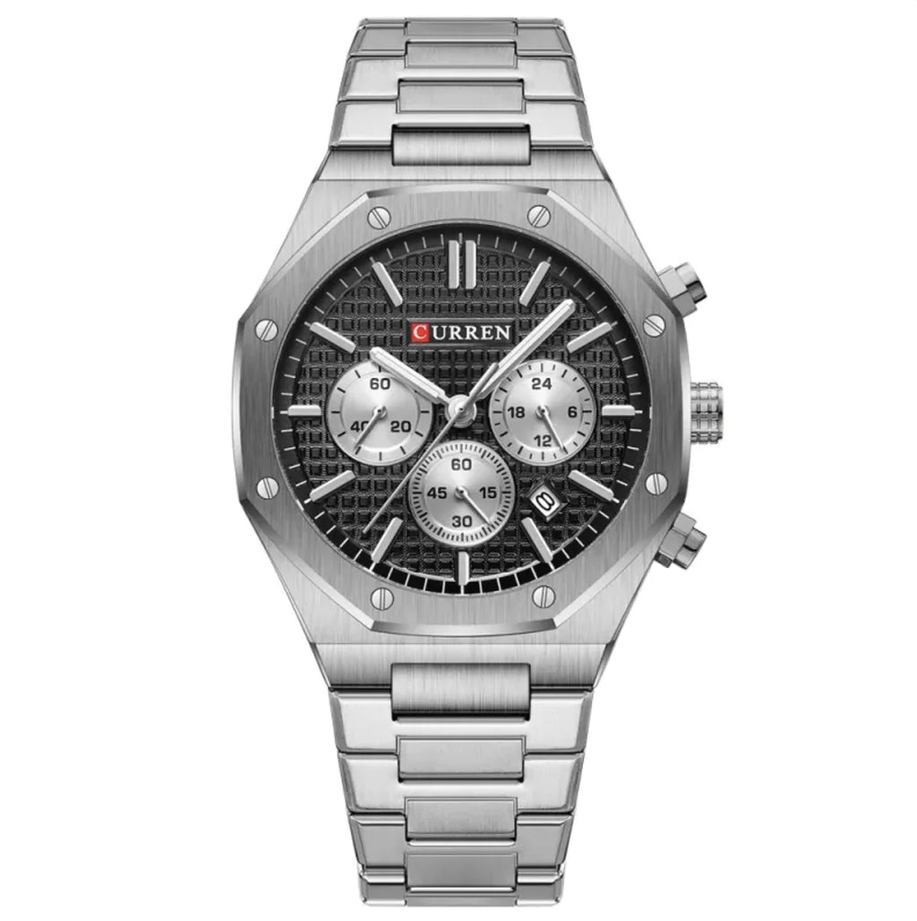 Men's Octagonal Quartz Watch